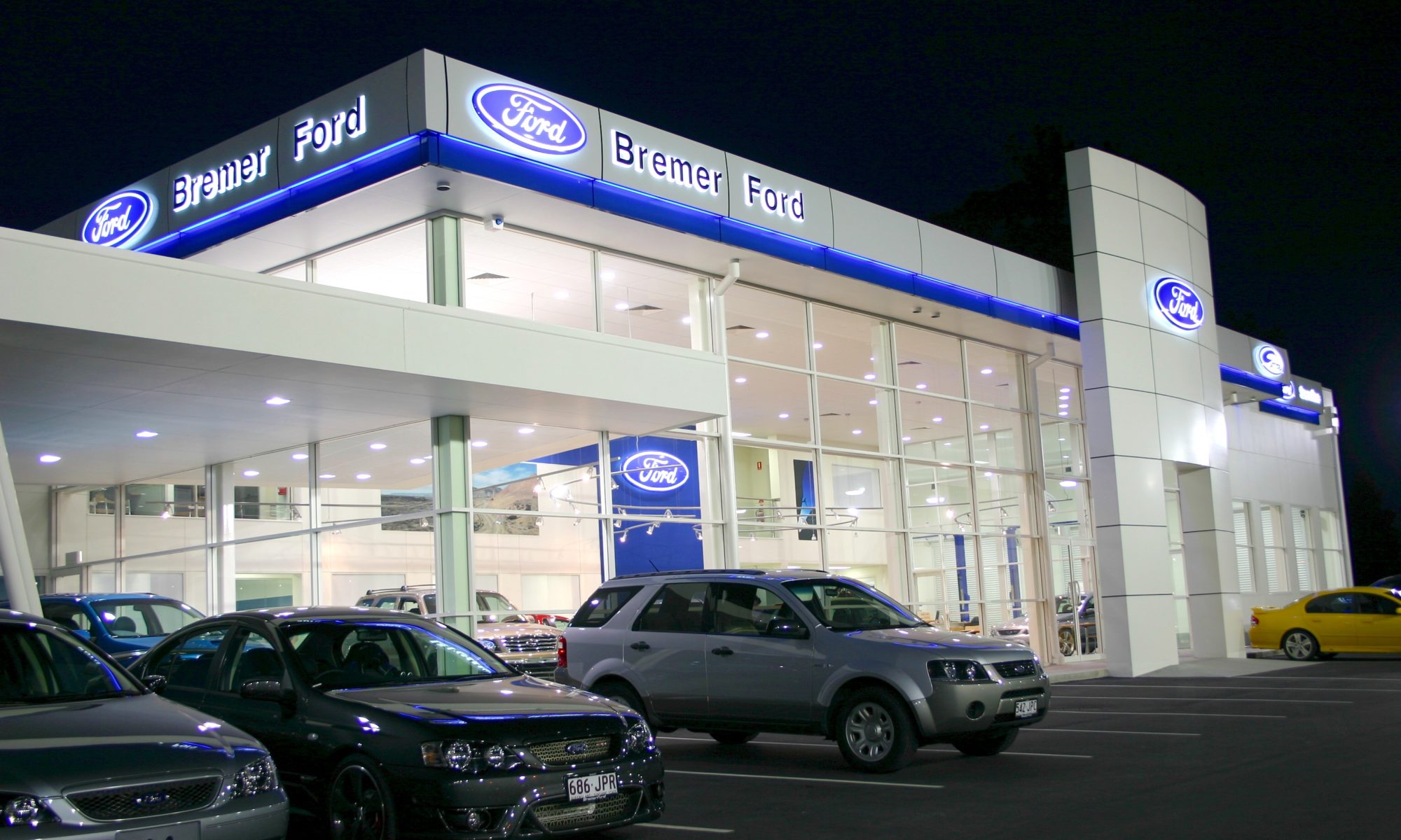 Bremer Ford by Birchall & Partners Architects