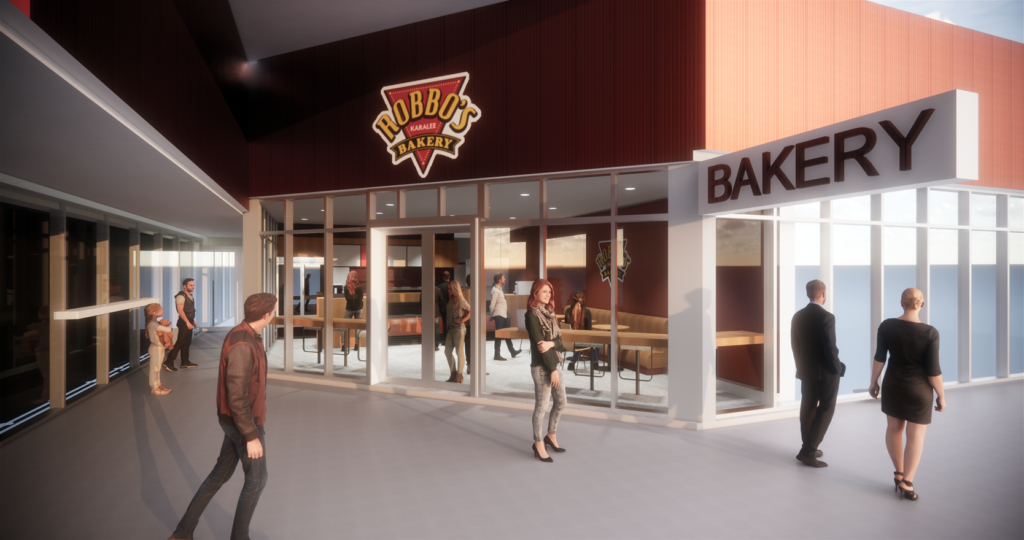 Robbo's Bakery Concept by Birchall & Partners Architects