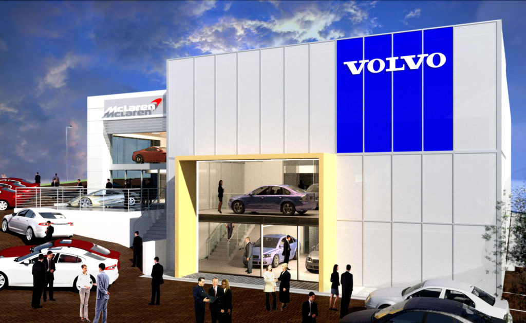 Volvo Concept by Birchall & Partners Architects